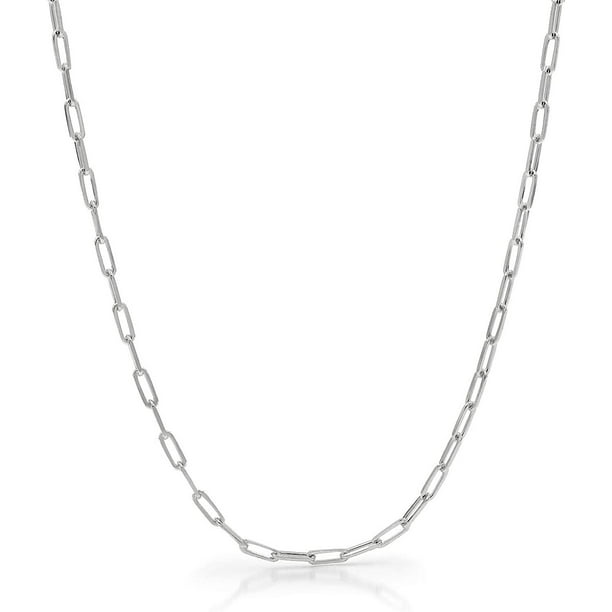 Giorgio Bergamo 925 Sterling Silver Tri-Color Sideways Heart Pendant Necklace 